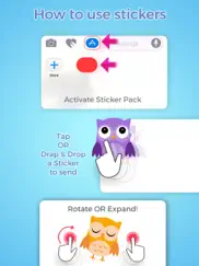 cute owl stickers by kappboom ipad images 3