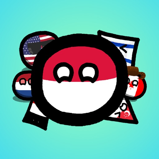 Countryball stickers for iMessage app reviews download