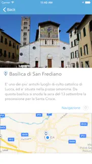 luccamap - lucca points of interest travel guide iPhone Captures Décran 2