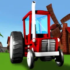 crazy farm tractor parking sim-ulator logo, reviews