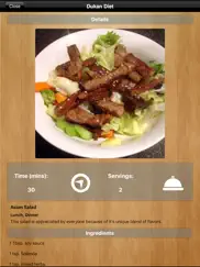 dukan diet pro - recipes to lose weight iPad Captures Décran 1