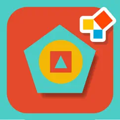 montessori geometry - recognize and learn shapes logo, reviews