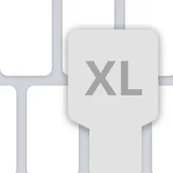 larger keyboard – type faster w bigger xl keys logo, reviews