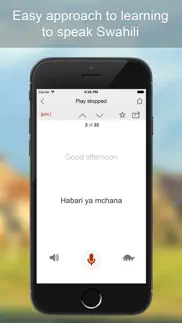 swahili phrasebook iPhone Captures Décran 3