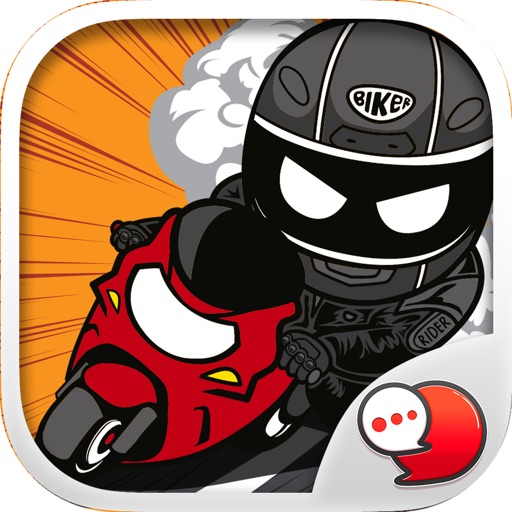 Freeman Rider Emoji Stickers for iMessage app reviews download