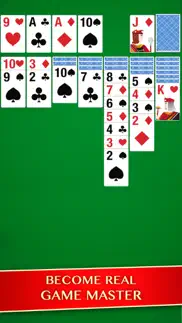 solitaire - classic klondike card games iphone resimleri 2