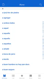 spanish rhyme dictionary iphone images 1
