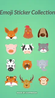 animal emojis by kappboom iphone images 1