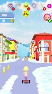 baby snow run - running game iphone resimleri 3