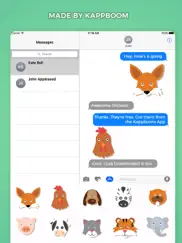 animal emojis by kappboom ipad images 2