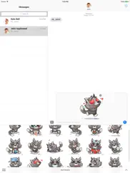 wolf - stickers for imessage ipad images 2