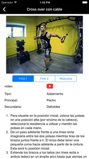 gymapp pro workout log iphone capturas de pantalla 2