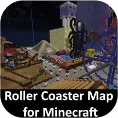 roller coaster map for minecraft pe logo, reviews