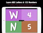 touch and learn - abc alphabet and 123 numbers ipad images 1