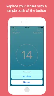 lensalert - contact lens reminder and tracker iphone images 2