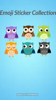 cute owl stickers by kappboom iphone images 1