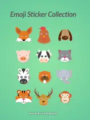 animal emojis by kappboom ipad images 1