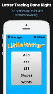 little writer - the tracing app for kids iphone images 1