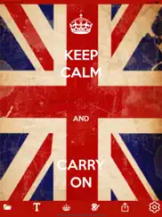 keep calm and carry on maker ipad images 1