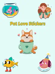 pet love stickers - wasticker ipad images 1