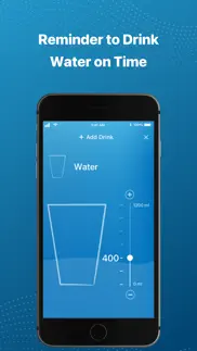 idrink - my water tracker log iphone capturas de pantalla 3