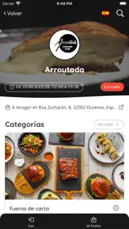 arroutada - comida para llevar iphone capturas de pantalla 4
