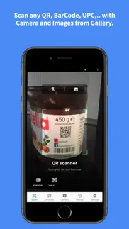 qr code, barcode, upc reader iphone images 1