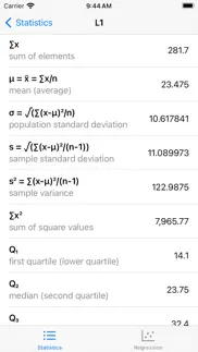 statistics calculator++ iphone images 3