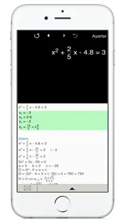 denklemlerin Çözümü iphone resimleri 4
