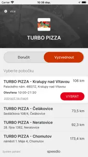 turbo pizza iPhone Captures Décran 1