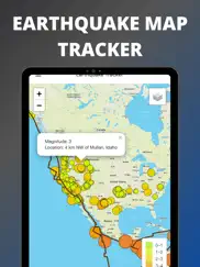 earthquake map tracker ipad images 1