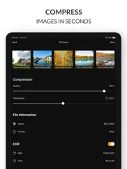 image resizer - photo compress iPad Captures Décran 1