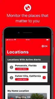 emergency: severe weather app iphone images 2