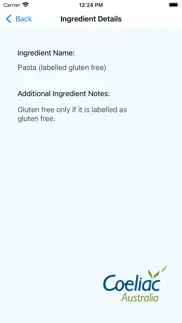 gluten free ingredient list iphone images 4