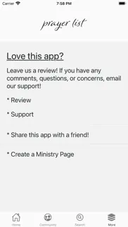 prayer list - a prayer app iphone images 4