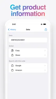 barcode scanner - qr code read iPhone Captures Décran 3