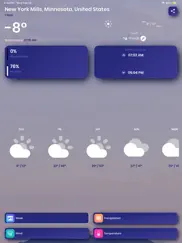 weather - daily forecast app ipad images 4