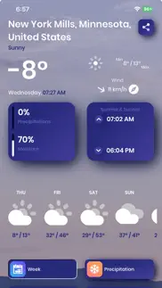 weather - daily forecast app iphone images 4