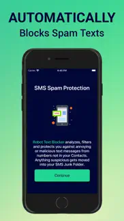 robot spam text blocker iphone images 3