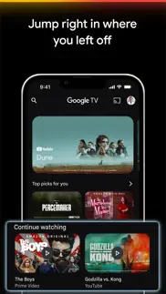 google tv: watch movies & tv iphone images 3