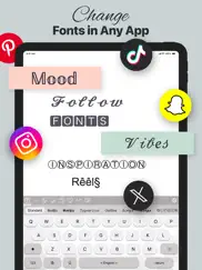 fonts art: keyboard for iphone ipad images 1