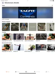 tacfit ipad capturas de pantalla 1