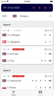 itf live scores iphone images 2