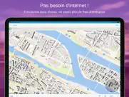 paris, carte hors connection iPad Captures Décran 1