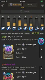 deck-builder for hearthstone iphone images 3