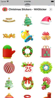 christmas stickers-2023 wishes iPhone Captures Décran 4