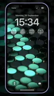 contact lockscreen widget pro iPhone Captures Décran 2