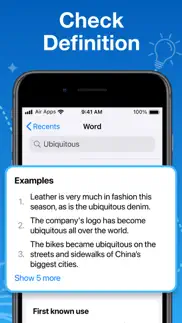 dictionary air - english vocab iphone capturas de pantalla 2