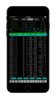 shellbean - ssh terminal iPhone Captures Décran 3