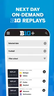 b1g+: watch college sports iphone images 2